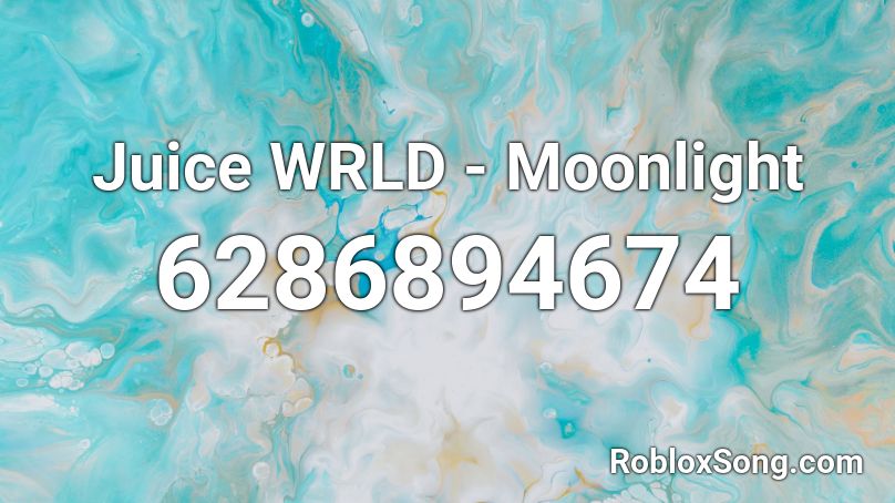 Juice WRLD - Moonlight Roblox ID