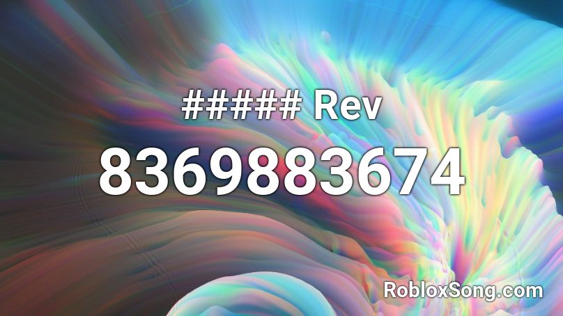 ##### Rev Roblox ID