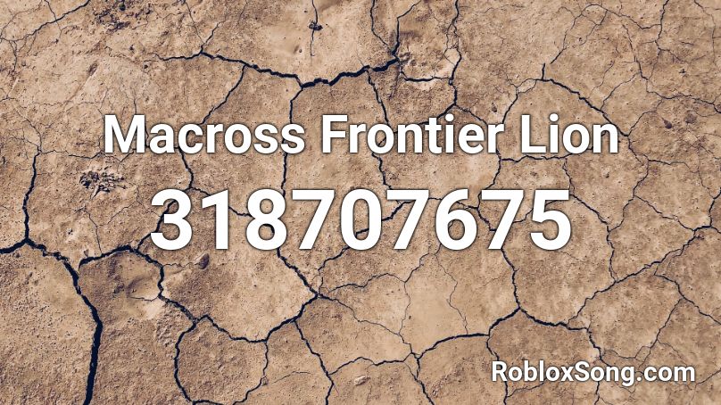 Macross Frontier Lion  Roblox ID