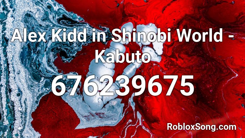 Alex Kidd in Shinobi World - Kabuto Roblox ID