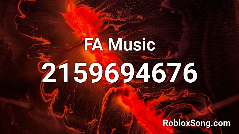 FA Music Roblox ID