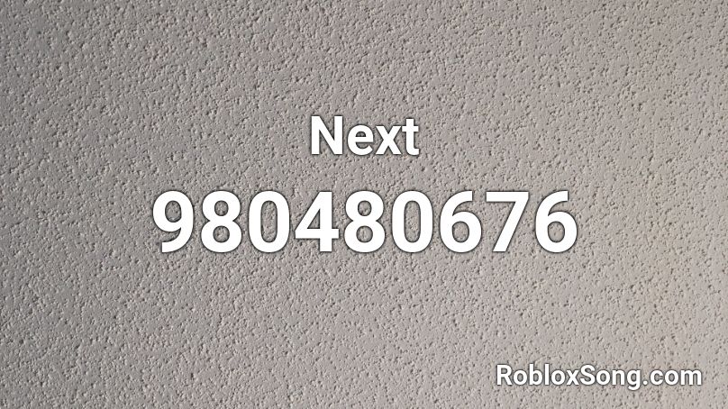 Next Roblox ID