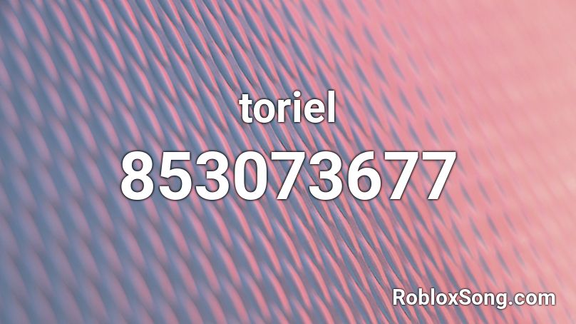 toriel Roblox ID