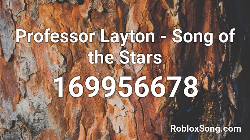 Professor Layton - Song of the Stars Roblox ID