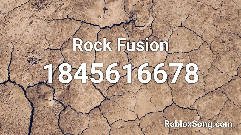 Rock Fusion Roblox ID