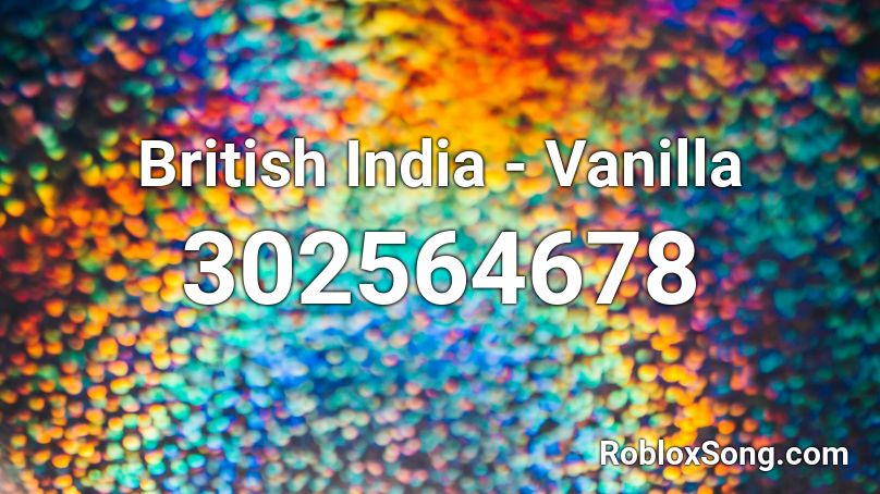 British India - Vanilla Roblox ID