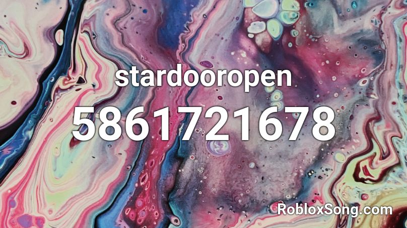 stardooropen Roblox ID