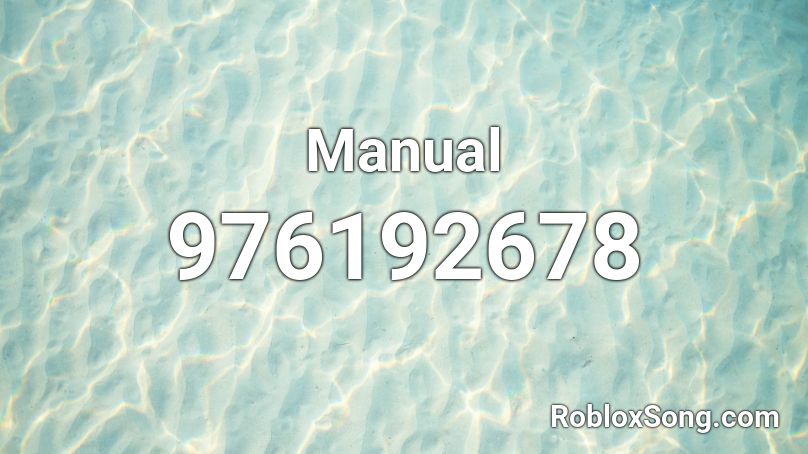 Manual Roblox ID