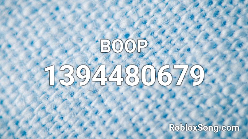 BOOP Roblox ID