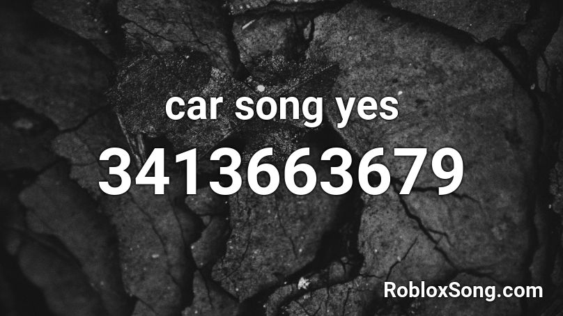 cars Roblox ID