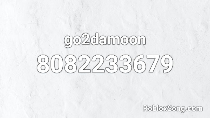 go2damoon Roblox ID