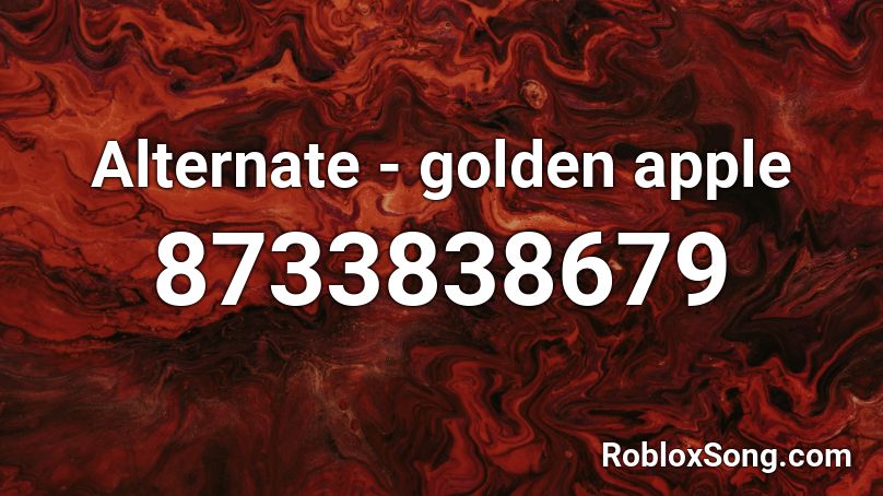 Alternate - golden apple Roblox ID