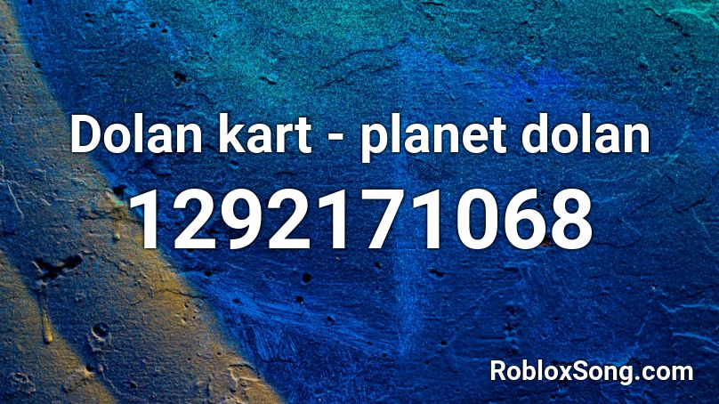 Dolan kart - planet dolan Roblox ID