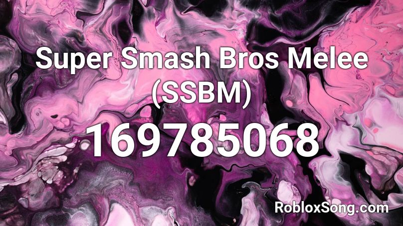 Super Smash Bros Melee (SSBM) Roblox ID