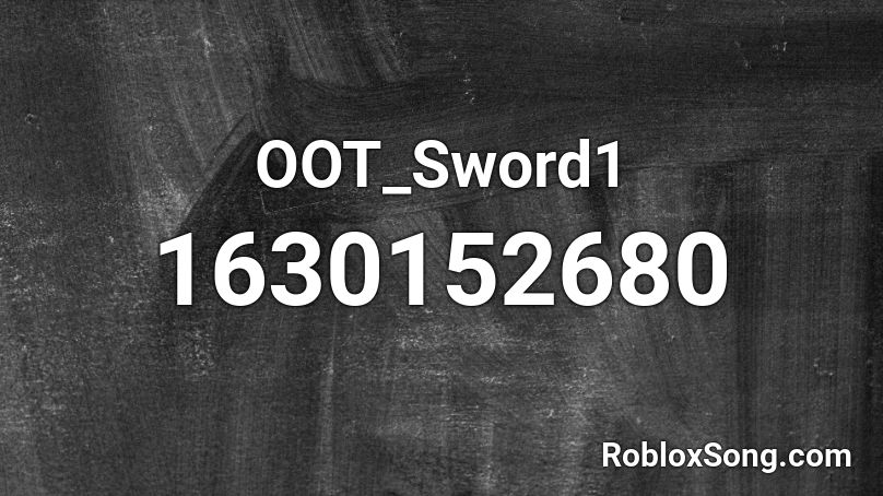 OOT_Sword1 Roblox ID