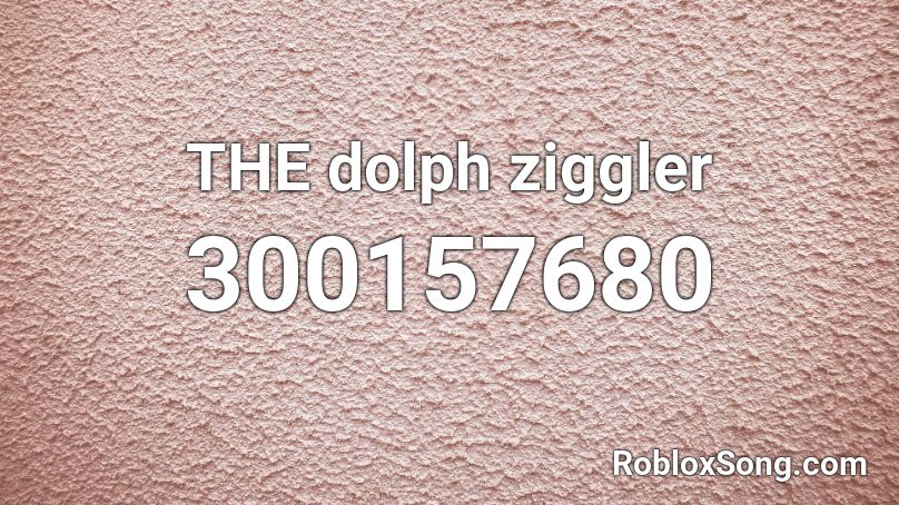 THE dolph ziggler Roblox ID