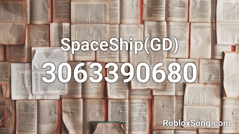 SpaceShip(GD) Roblox ID
