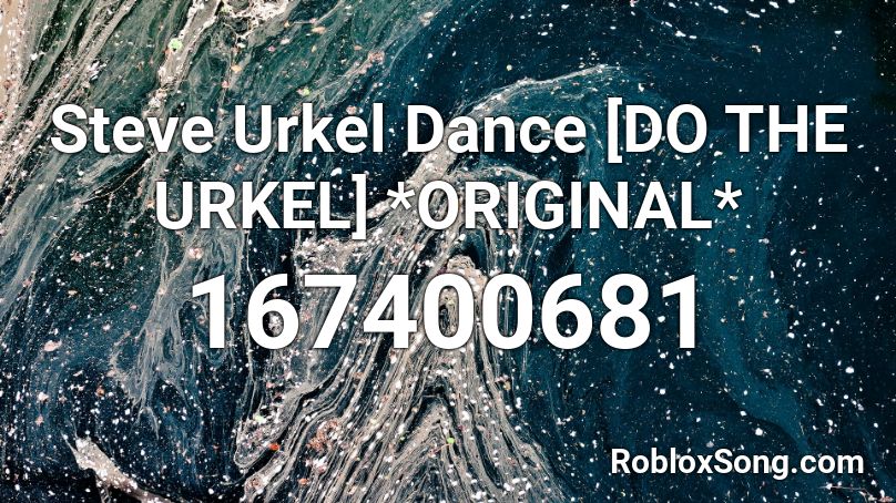 Steve Urkel Dance [DO THE URKEL]  *ORIGINAL* Roblox ID
