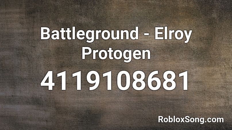 Battleground - Elroy Protogen Roblox ID