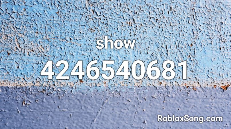 show Roblox ID