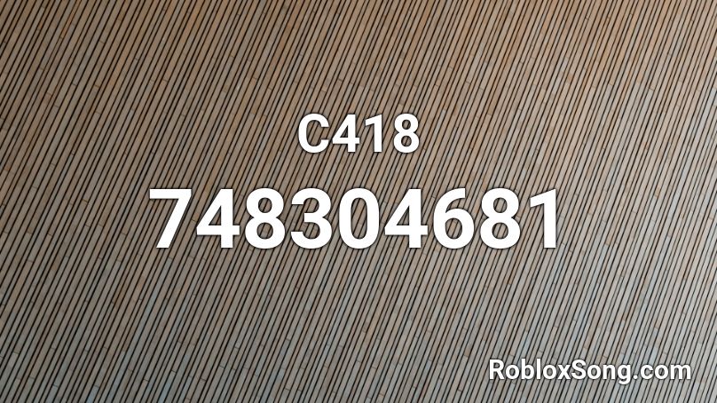 C418 Roblox ID