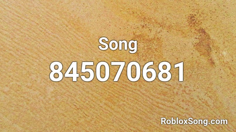 Song Roblox ID