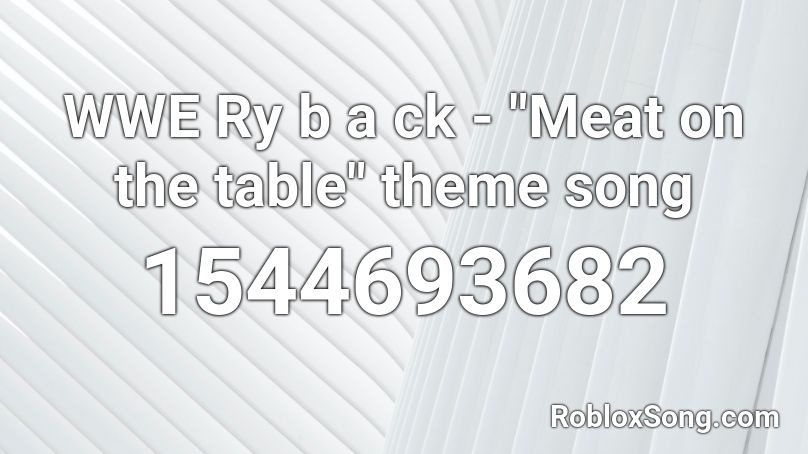 WWE Ry b a ck - 