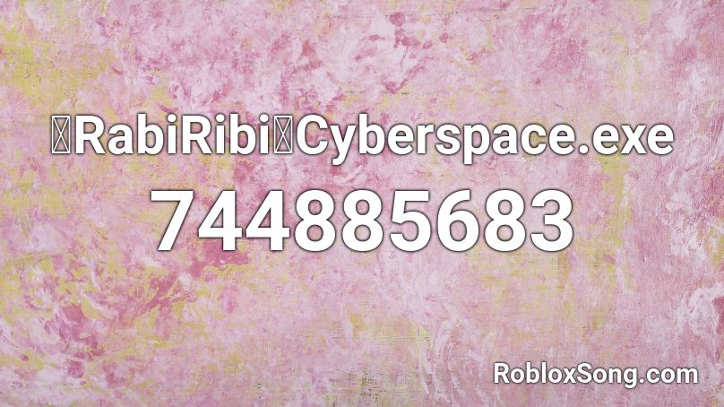 cyberspace Roblox ID