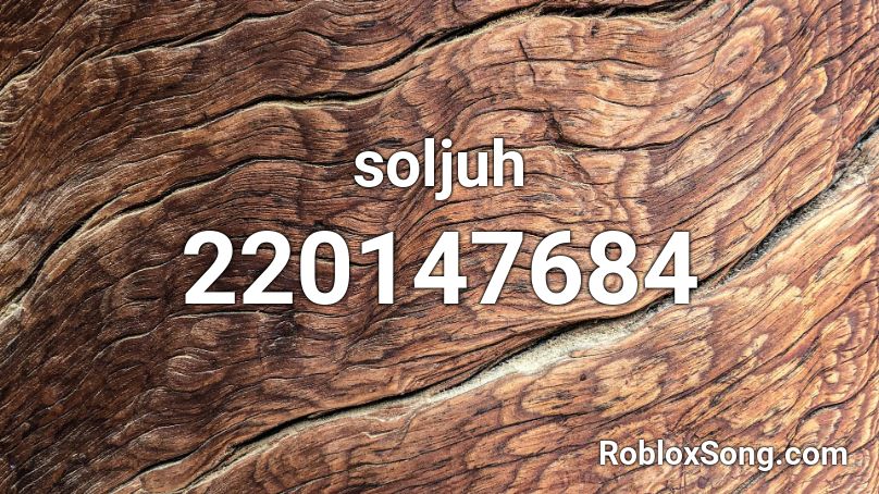 soljuh Roblox ID