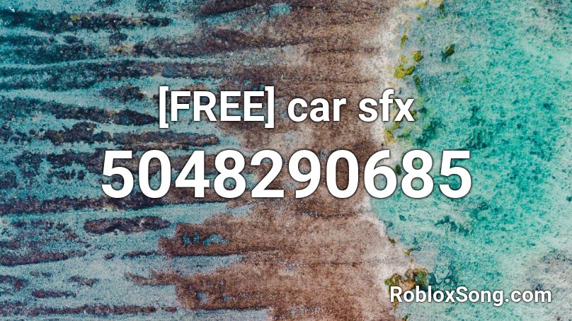 [FREE] car sfx Roblox ID
