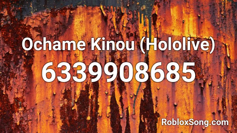 Ochame Kinou (Hololive) Roblox ID