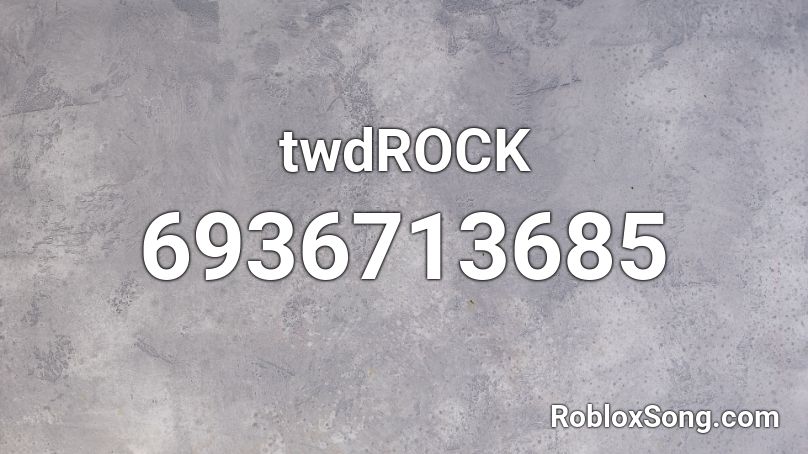 twdROCK Roblox ID