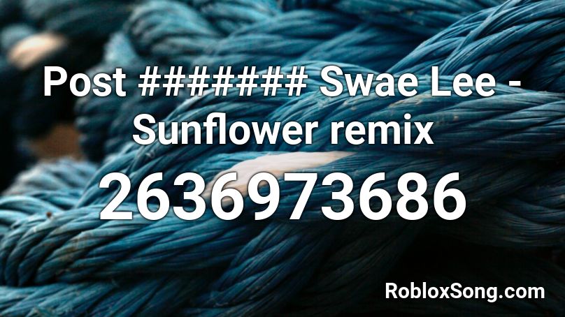 sunflower roblox music code