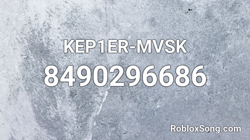 KEP1ER-MVSK  Roblox ID