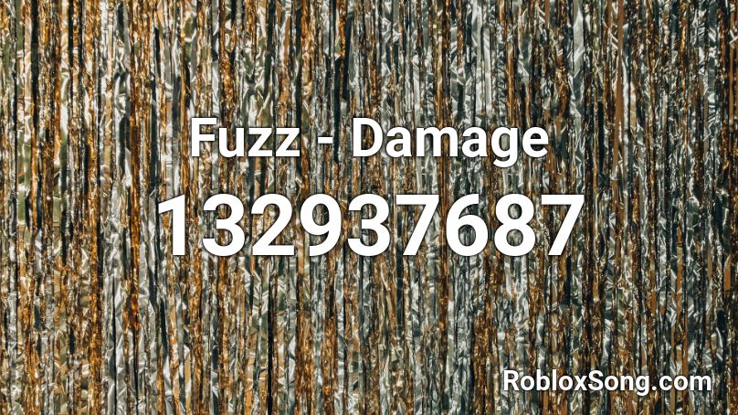 Fuzz - Damage Roblox ID