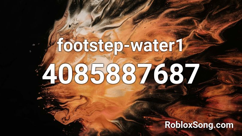 footstep-water1 Roblox ID