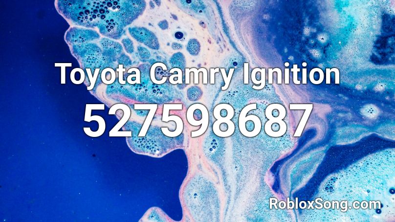 Toyota Camry Ignition Roblox ID