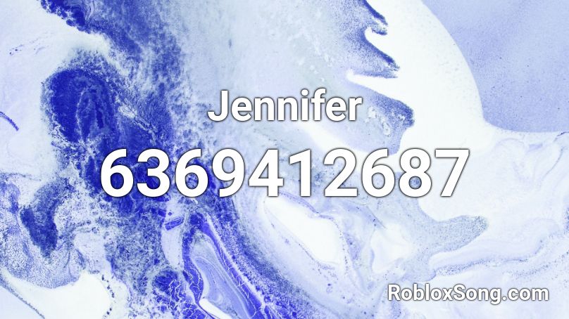 Jennifer Roblox ID
