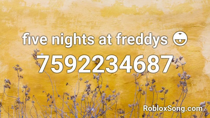 five nights at freddys beatbox 😳 Roblox ID