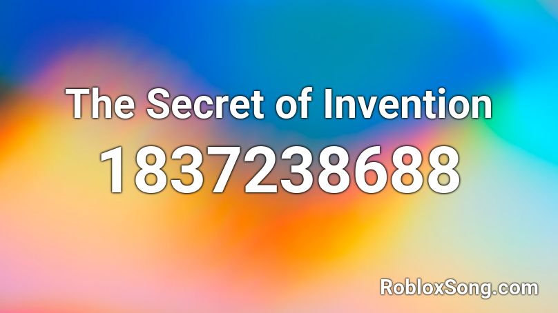 The Secret of Invention Roblox ID