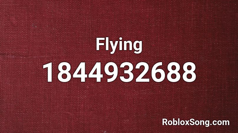 Flying Roblox ID