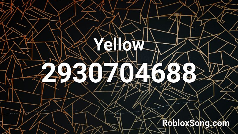 Yellow Roblox ID