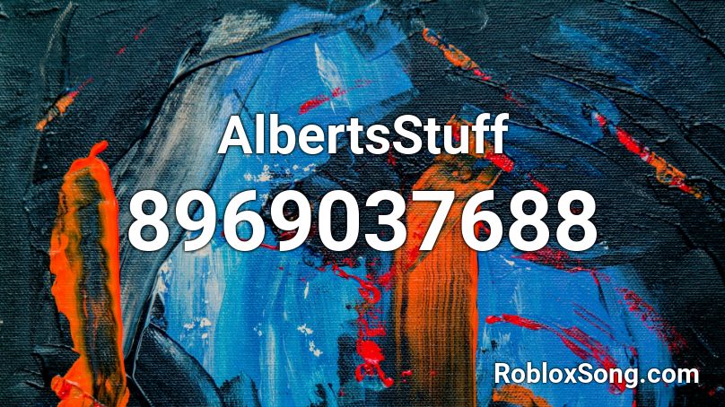 AlbertsStuff Roblox ID