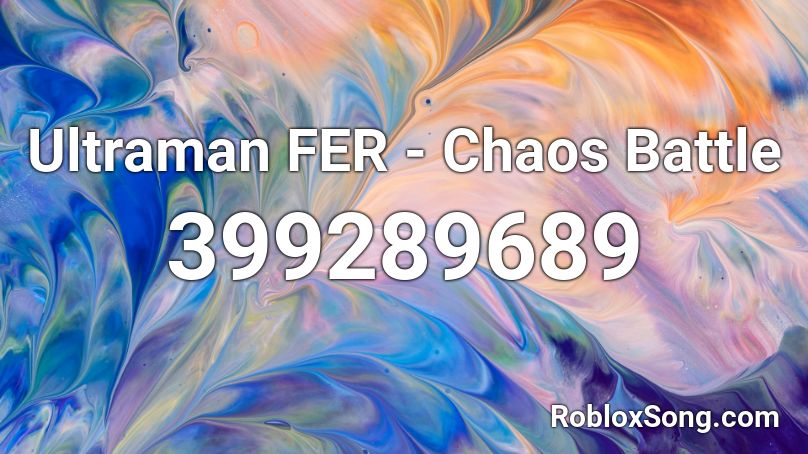Ultraman FER - Chaos Battle Roblox ID