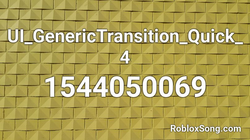 UI_GenericTransition_Quick_4 Roblox ID