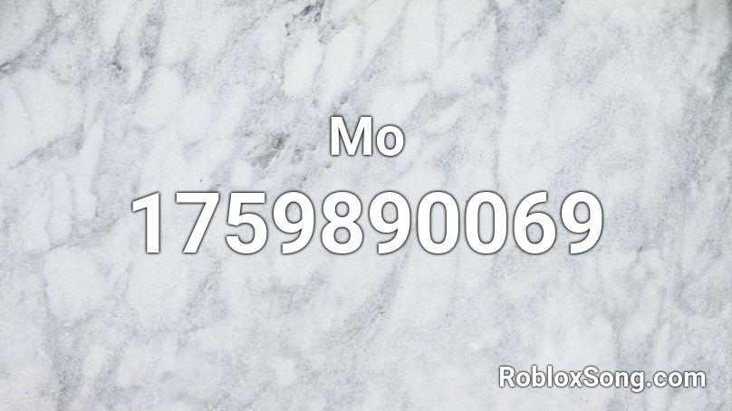 Mo  Roblox ID