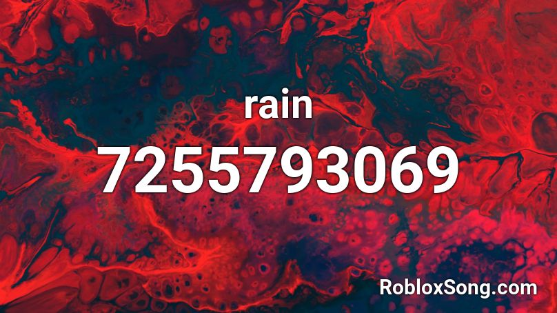 rain Roblox ID