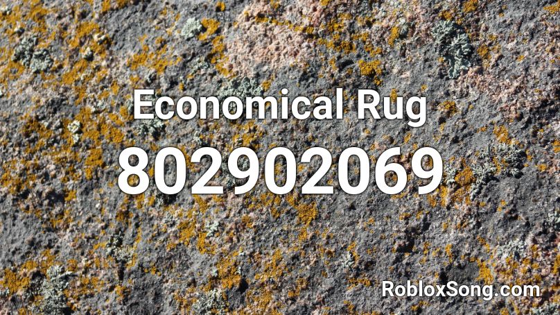 Economical Rug Roblox ID