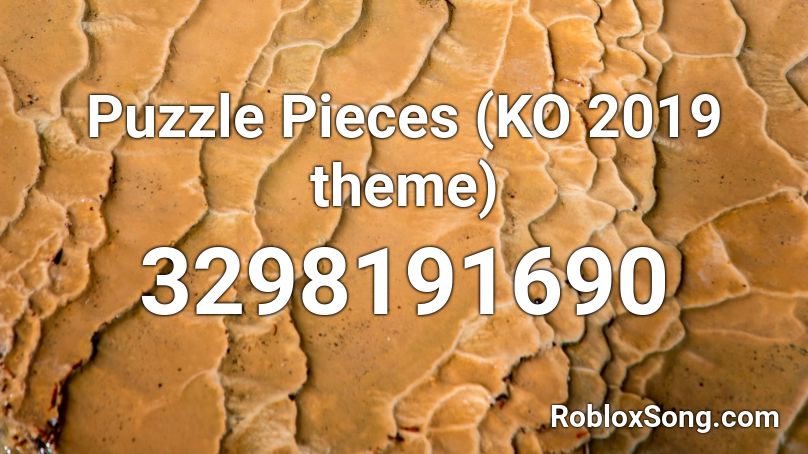 Puzzle Pieces (KO 2019 theme) Roblox ID
