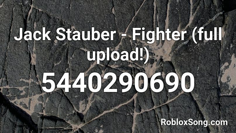 Jack Stauber - Fighter (full upload!) Roblox ID